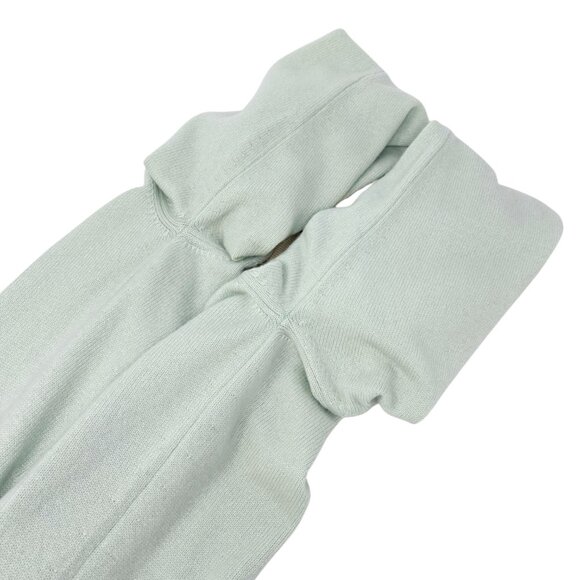 CHANEL Vintage 94C CC Button Cashmere Cardigan Knit Top # Mint Green [106397] - Picture 7 of 13